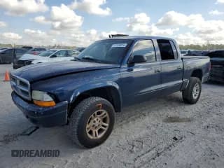 ✅ 2003 Dodge Dakota SLT • VIN: 1D7HG48N23S195393 • Lot: 72139814. Wystawiony na Copart z przebiegiem 196 602 mil. Bezpłatny archiwum sprzedaży aukcyjnych z USA i szczegółowy raport historii pojazdu na DreamBid. Zdjęcie 1.