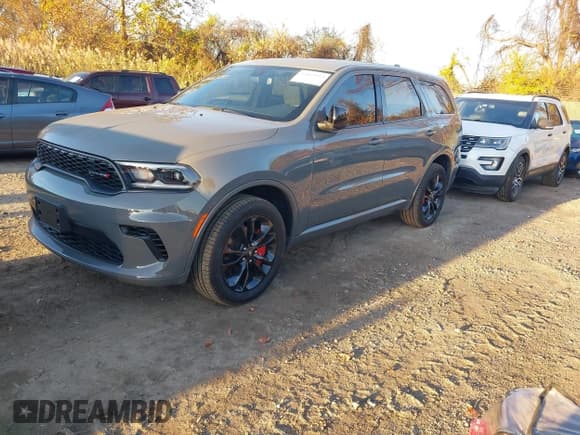 ✅ 2025 Dodge Durango GT • VIN: 1C4RDJDG6SC525073 • Lot: 43663543. Listed on IAAI with 13,723 mi. Free auction sales archive from the USA and detailed vehicle history report at DreamBid. Image 2.