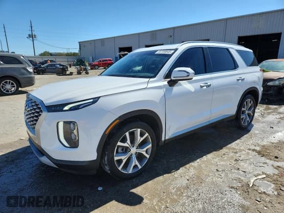 ✅ 2022 Hyundai Palisade SEL • VIN: KM8R44HEXNU482507 • Лот: 85709545. Опубликован ранее на Copart с пробегом 22 802 миль. Бесплатный доступ к архиву аукционных продаж из США и подробный отчёт об истории автомобиля на DreamBid. Изображение 1.