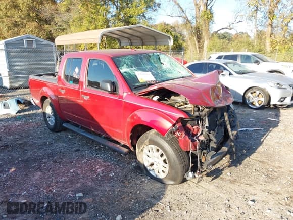 ✅ 2017 Nissan Frontier SV • VIN: 1N6DD0ER1HN714258 • Lot: 43641212. Listed on IAAI with 84,501 mi. Free auction sales archive from the USA and detailed vehicle history report at DreamBid. Image 1.