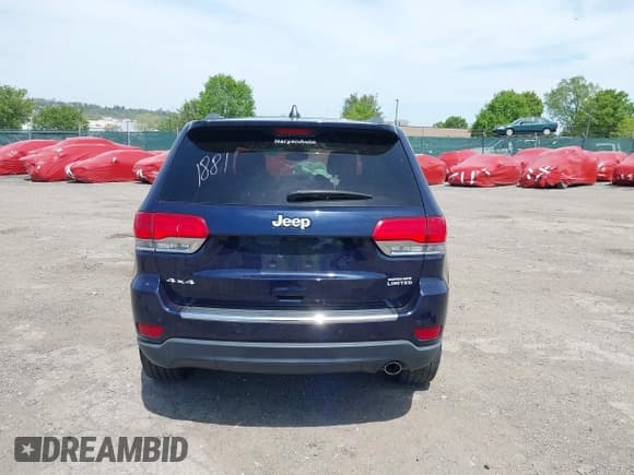 ✅ 2018 Jeep Grand Cherokee Limited • VIN: 1C4RJFBG8JC363454 • Lot: 42152111. Listed on IAAI with 68,653 mi. Free auction sales archive from the USA and detailed vehicle history report at DreamBid. Image 16.