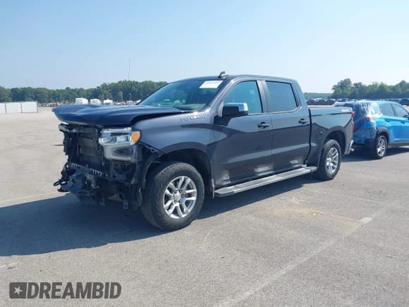 ✅ 2023 Chevrolet Silverado 1500 LT • VIN: 1GCUDDED2PZ238494 • Lot: 42991987. Listed on IAAI with Not provided. Free auction sales archive from the USA and detailed vehicle history report at DreamBid. Image 17.