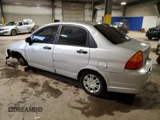 ✅ 2002 Suzuki Aerio S • VIN: JS2RA41S725101527 • Lot: 58483105. Wystawiony na Copart z przebiegiem 93 733 mil. Bezpłatny archiwum sprzedaży aukcyjnych z USA i szczegółowy raport historii pojazdu na DreamBid. Zdjęcie 2.