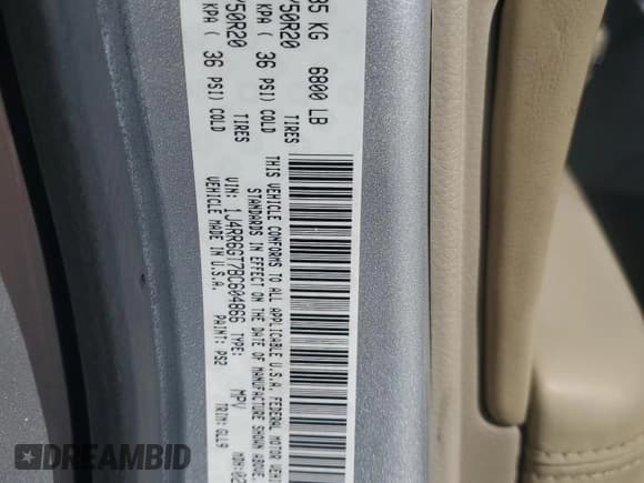 ✅ 2011 Jeep Grand Cherokee Overland • VIN: 1J4RR6GT7BC604866 • Lot: 91003765. Listed on Copart with 128,314 mi. Free auction sales archive from the USA and detailed vehicle history report at DreamBid. Image 13.