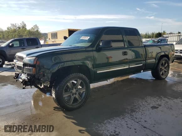 2004 Chevrolet Silverado 1500 Z71 with VIN 2GCEK19T741208633, listed as a Copart auction lot 84893075 with 217,235 mi miles and Salvage title. Bid and sale history available at DreamBid. Image 1.