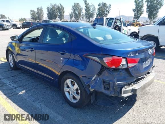 2015 Hyundai Elantra Limited z VIN 5NPDH4AE1FH644341, wystawiony jako IAAI lot #43311032 z przebiegiem 83 965 mil mil oraz . Historia ofert i sprzedaży dostępna na DreamBid. Obrazek 3.