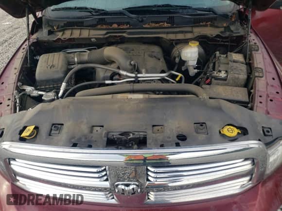 2019 Ram 1500 Big Horn with VIN 1C6RR6TT5KS722214, listed as a Copart auction lot 68474355 with 107,872 mi miles and Salvage title. Bid and sale history available at DreamBid. Image 11.