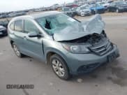 ✅ 2012 Honda CR-V EX-L • VIN: JHLRM4H78CC015517 • Lot: 43633381. Listed on IAAI with 257,851 mi. Free auction sales archive from the USA and detailed vehicle history report at DreamBid. Image 1.