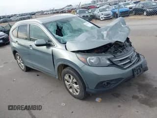 ✅ 2012 Honda CR-V EX-L • VIN: JHLRM4H78CC015517 • Lot: 43633381. Listed on IAAI with 257,851 mi. Free auction sales archive from the USA and detailed vehicle history report at DreamBid. Image 1.