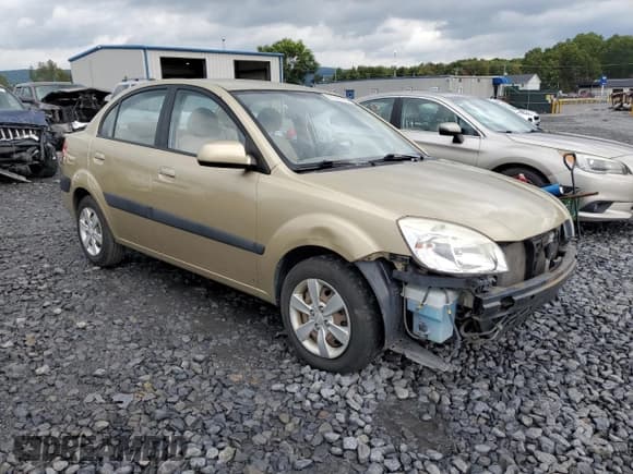 ✅ 2009 Kia Rio • VIN: KNADE223196461608 • Лот: 81510725. Опубликован ранее на Copart с пробегом 41 362 миль. Бесплатный доступ к архиву аукционных продаж из США и подробный отчёт об истории автомобиля на DreamBid. Изображение 4.