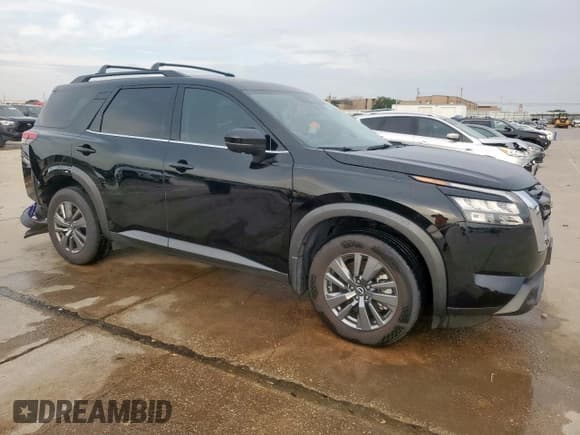✅ 2024 Nissan Pathfinder SV • VIN: 5N1DR3BA0RC293551 • Lot: 57755965. Listed on Copart with 4,795 mi. Free auction sales archive from the USA and detailed vehicle history report at DreamBid. Image 4.
