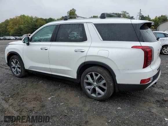 2021 Hyundai Palisade SEL с VIN KM8R4DHE9MU335366, выставлен на аукционе Copart как лот 72824214 с пробегом 47 087 миль миль и Списание • Salvage title. История ставок и продаж доступна на DreamBid. Изображение 2.