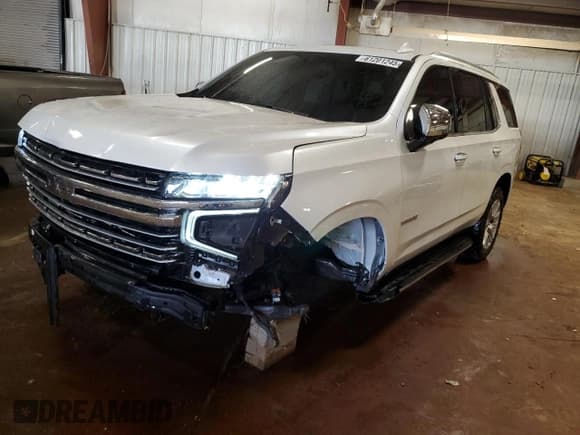 ✅ 2023 Chevrolet Tahoe Premier • VIN: 1GNSKSKD6PR414928 • Лот: 61201245. Опубликован ранее на Copart с пробегом 60 149 миль. Бесплатный доступ к архиву аукционных продаж из США и подробный отчёт об истории автомобиля на DreamBid. Изображение 1.