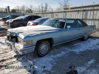 ✅ 1976 Cadillac DeVille • VIN: 6D47S6Q245732 • Lot: 45291875. Wystawiony na Copart z przebiegiem 97 892 mil. Bezpłatny archiwum sprzedaży aukcyjnych z USA i szczegółowy raport historii pojazdu na DreamBid. Zdjęcie 1.