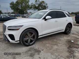 ✅ 2025 Genesis GV70 Sport • VIN: KMUMCDTC4SU175740 • Lot: 75311134. Listed on Copart with 2,525 mi. Free auction sales archive from the USA and detailed vehicle history report at DreamBid. Image 1.