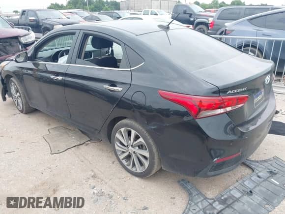 2022 Hyundai Accent Limited z VIN 3KPC34A67NE177531, wystawiony jako IAAI lot #42688133 z przebiegiem 63 083 mil mil oraz . Historia ofert i sprzedaży dostępna na DreamBid. Obrazek 3.