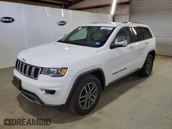 2020 Jeep Grand Cherokee Limited with VIN 1C4RJEBG1LC347917, listed as a Copart auction lot 89514505 with 80,092 mi miles and Clean title. Bid and sale history available at DreamBid. Image 1.