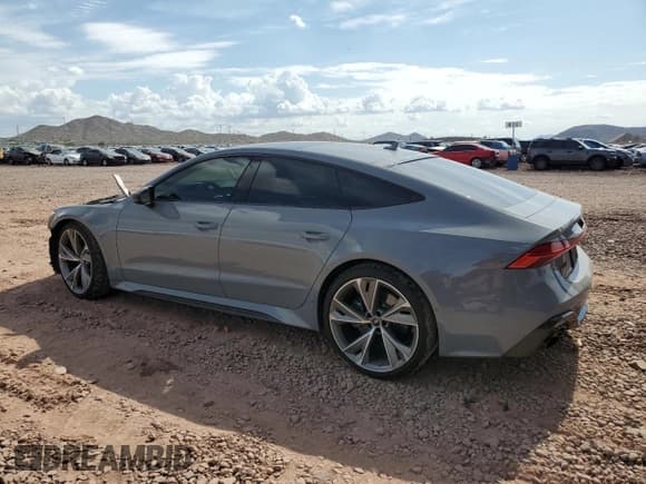 ✅ 2022 Audi RS 7 • VIN: WUAPCBF25NN905566 • Lot: 62954625. Listed on Copart with 7,028 mi. Free auction sales archive from the USA and detailed vehicle history report at DreamBid. Image 2.