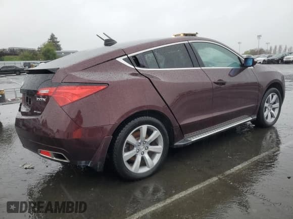 ✅ 2011 Acura ZDX Technology • VIN: 2HNYB1H42BH500597 • Lot: 48734035. Listed on Copart with 116,231 mi. Free auction sales archive from the USA and detailed vehicle history report at DreamBid. Image 3.