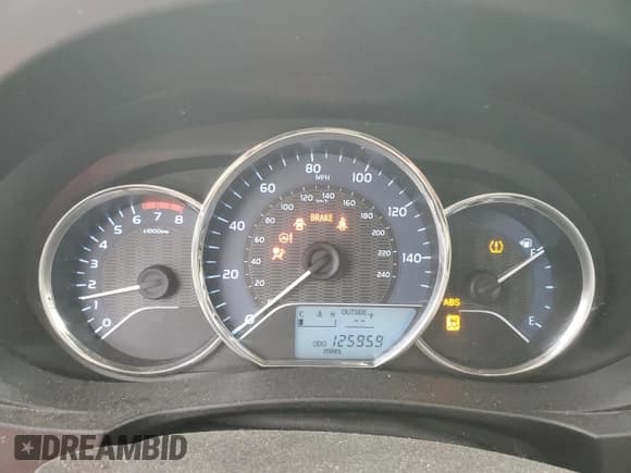 ✅ 2016 Toyota Corolla LE • VIN: 2T1BURHE0GC558755 • Lot: 86269415. Listed on Copart with 125,959 mi. Free auction sales archive from the USA and detailed vehicle history report at DreamBid. Image 9.