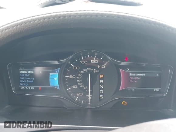 ✅ 2015 Lincoln MKX • VIN: 2LMDJ8JK1FBL31075 • Lot: 40122706. Listed on IAAI with 247,778 mi. Free auction sales archive from the USA and detailed vehicle history report at DreamBid. Image 7.