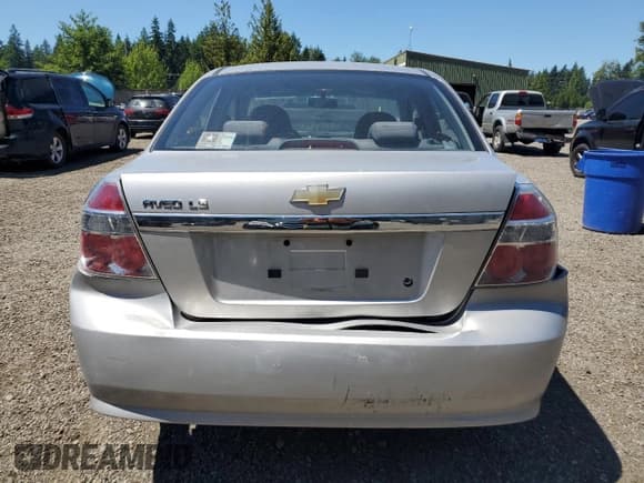 ✅ 2008 Chevrolet Aveo LS • VIN: KL1TD56658B085922 • Lot: 59636405. Wystawiony na Copart z przebiegiem 74 975 mil. Bezpłatny archiwum sprzedaży aukcyjnych z USA i szczegółowy raport historii pojazdu na DreamBid. Zdjęcie 6.