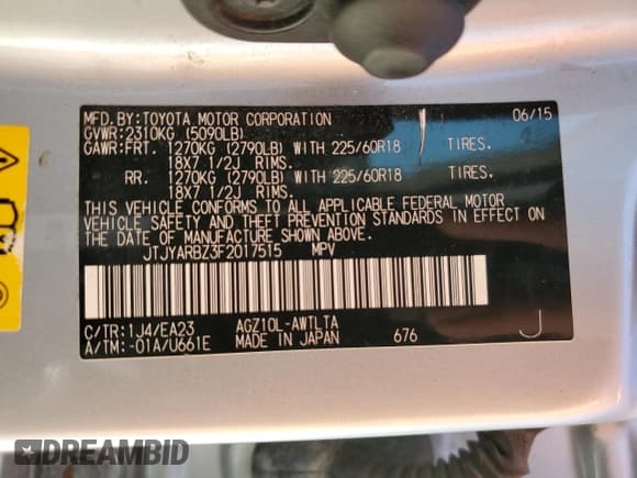 ✅ 2015 Lexus NX 200t • VIN: JTJYARBZ3F2017515 • Lot: 49203585. Wystawiony na Copart z przebiegiem 109 846 mil. Bezpłatny archiwum sprzedaży aukcyjnych z USA i szczegółowy raport historii pojazdu na DreamBid. Zdjęcie 13.