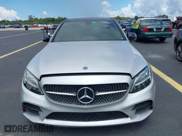 ✅ 2021 Mercedes-Benz C 300 • VIN: W1KWF8DB3MR651648 • Lot: 42598403. Listed on IAAI with 95,609 mi. Free auction sales archive from the USA and detailed vehicle history report at DreamBid. Image 12.