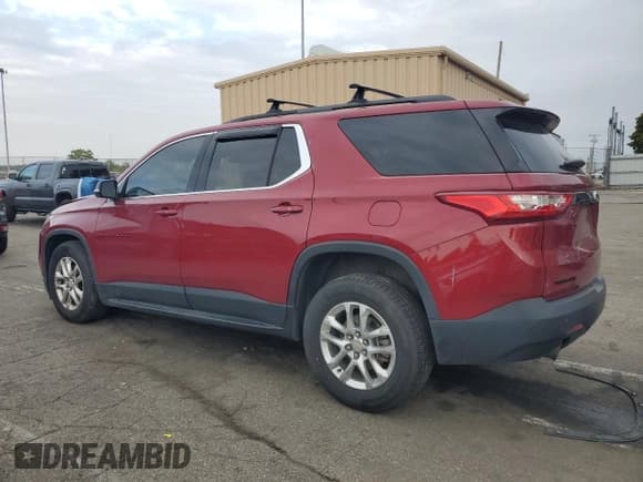 ✅ 2019 Chevrolet Traverse LT Cloth • VIN: 1GNERGKW8KJ159696 • Lot: 82325565. Listed on Copart with 99,711 mi. Free auction sales archive from the USA and detailed vehicle history report at DreamBid. Image 2.