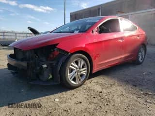 2020 Hyundai Elantra SEL with VIN 5NPD84LF7LH553950, listed as a Copart auction lot 87490024 with 94,058 mi miles and Salvage title. Bid and sale history available at DreamBid. Image 1.