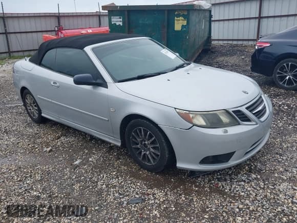 ✅ 2008 Saab 9-3 • VIN: YS3FB79Y086000183 • Lot: 42526973. Listed on IAAI with 109,349 mi. Free auction sales archive from the USA and detailed vehicle history report at DreamBid. Image 1.