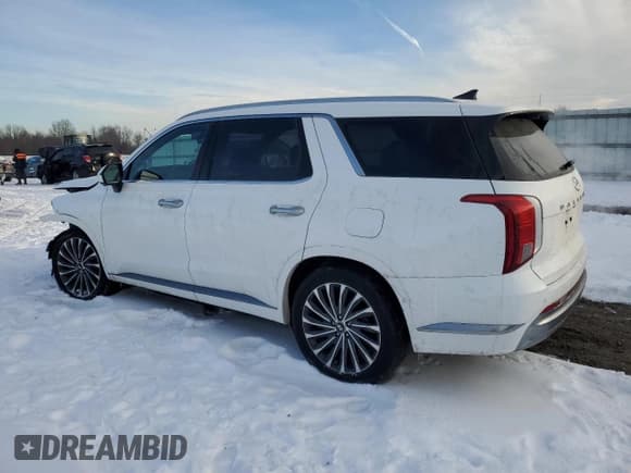✅ 2023 Hyundai Palisade Calligraphy • VIN: KM8R7DGE8PU542084 • Лот: 41956415. Опубликован ранее на Copart с пробегом 29 444 миль. Бесплатный доступ к архиву аукционных продаж из США и подробный отчёт об истории автомобиля на DreamBid. Изображение 2.