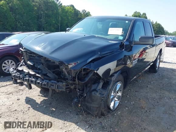 2019 Ram 1500 Tradesman with VIN 1C6RR7FG3KS582586, listed as a IAAI auction lot 42373353 with 68,457 mi miles and . Bid and sale history available at DreamBid. Image 2.