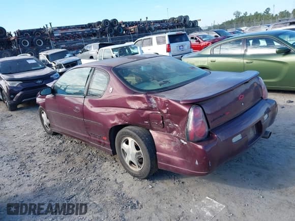 ✅ 2003 Chevrolet Monte Carlo SS • VIN: 2G1WX12K639160896 • Lot: 43353743. Listed on IAAI with 139,307 mi. Free auction sales archive from the USA and detailed vehicle history report at DreamBid. Image 3.