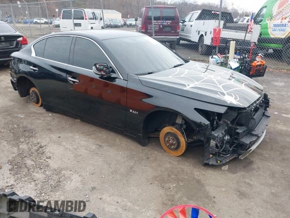 ✅ 2018 Infiniti Q50 Red Sport 400 • VIN: JN1FV7AR9JM480439 • Lot: 43762434. Wystawiony na IAAI z przebiegiem 68 595 mil. Bezpłatny archiwum sprzedaży aukcyjnych z USA i szczegółowy raport historii pojazdu na DreamBid. Zdjęcie 1.