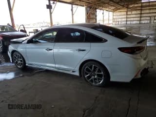 ✅ 2018 Hyundai Sonata Limited Plus • VIN: 5NPE34AB2JH660064 • Лот: 50031053. Опубликован ранее на Copart с пробегом 56 510 миль. Бесплатный доступ к архиву аукционных продаж из США и подробный отчёт об истории автомобиля на DreamBid. Изображение 2.