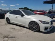 ✅ 2017 Infiniti Q50 Red Sport 400 • VIN: JN1FV7APXHM850015 • Lot: 56729395. Listed on Copart with 134,199 mi. Free auction sales archive from the USA and detailed vehicle history report at DreamBid. Image 4.