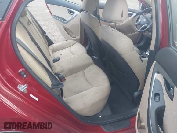 ✅ 2012 Hyundai Elantra GLS • VIN: KMHDH4AE5CU469704 • Lot: 43367161. Listed on IAAI with 141,285 mi. Free auction sales archive from the USA and detailed vehicle history report at DreamBid. Image 8.