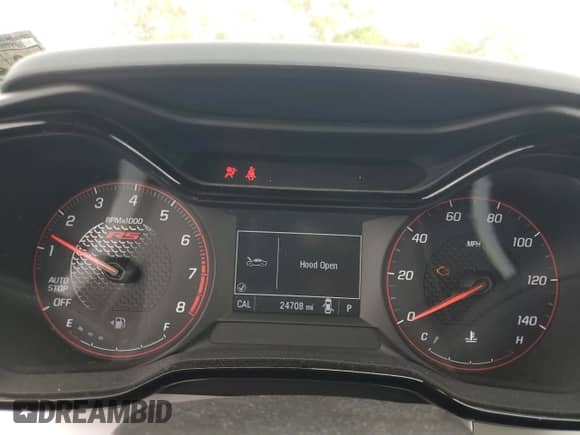 2024 Chevrolet Trax 1RS with VIN KL77LGE28RC081122, listed as a Copart auction lot 84595815 with 24,708 mi miles and Salvage title. Bid and sale history available at DreamBid. Image 9.