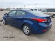 ✅ 2016 Hyundai Elantra SE • VIN: 5NPDH4AE8GH714886 • Lot: 43626076. Listed on IAAI with 120,902 mi. Free auction sales archive from the USA and detailed vehicle history report at DreamBid. Image 3.