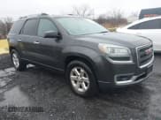 ✅ 2014 GMC Acadia SLE • VIN: 1GKKVPKDXEJ279921 • Lot: 43836427. Listed on IAAI with 186,242 mi. Free auction sales archive from the USA and detailed vehicle history report at DreamBid. Image 1.