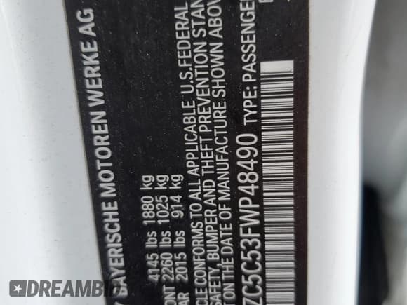 ✅ 2015 MINI Countryman S • VIN: WMWZC5C53FWP48490 • Lot: 81062595. Listed on Copart with 71,414 mi. Free auction sales archive from the USA and detailed vehicle history report at DreamBid. Image 12.