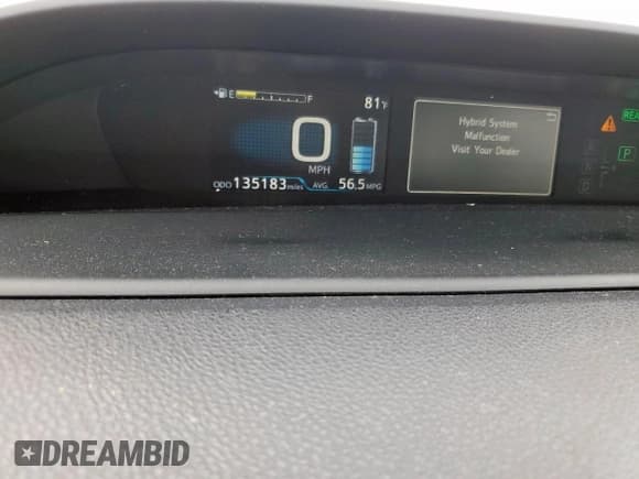 ✅ 2019 Toyota Prius XLE • VIN: JTDKARFU8K3074174 • Lot: 81657435. Wystawiony na Copart z przebiegiem 135 183 mil. Bezpłatny archiwum sprzedaży aukcyjnych z USA i szczegółowy raport historii pojazdu na DreamBid. Zdjęcie 9.