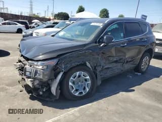 ✅ 2023 Hyundai Santa Fe Blue • VIN: 5NMS2DA17PH018944 • Lot: 71478735. Listed on Copart with 39,219 mi. Free auction sales archive from the USA and detailed vehicle history report at DreamBid. Image 1.
