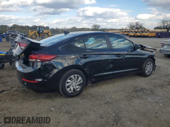 ✅ 2017 Hyundai Elantra SE • VIN: KMHD74LF0HU164451 • Lot: 82663675. Listed on Copart with 108,308 mi. Free auction sales archive from the USA and detailed vehicle history report at DreamBid. Image 3.