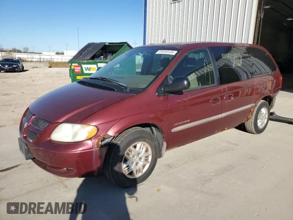 ✅ 2001 Dodge Caravan Sport • VIN: 2B8GP44341R242069 • Лот: 91010135. Опубликован ранее на Copart с пробегом 169 444 миль. Бесплатный доступ к архиву аукционных продаж из США и подробный отчёт об истории автомобиля на DreamBid. Изображение 1.