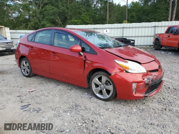 ✅ 2014 Toyota Prius Four • VIN: JTDKN3DU9E0380858 • Lot: 62476855. Listed on Copart with 171,221 mi. Free auction sales archive from the USA and detailed vehicle history report at DreamBid. Image 4.