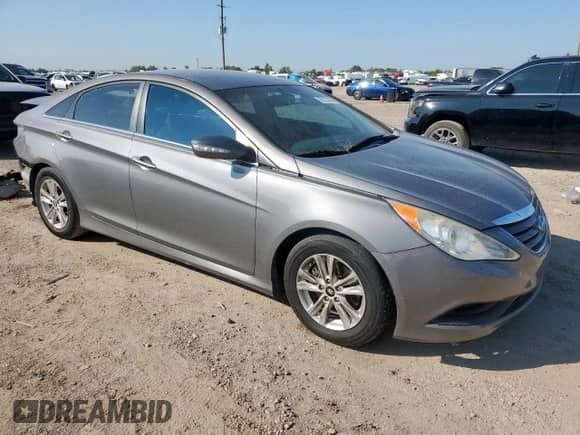 2014 Hyundai Sonata GLS with VIN 5NPEB4AC9EH875300, listed as a Copart auction lot 80137335 with 123,921 mi miles and Salvage title. Bid and sale history available at DreamBid. Image 4.