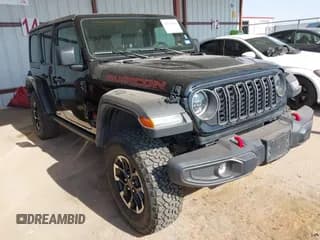 ✅ 2025 Jeep Wrangler Rubicon • VIN: 1C4PJXFN5SW529094 • Lot: 42538084. Listed on IAAI with 10,443 mi. Free auction sales archive from the USA and detailed vehicle history report at DreamBid. Image 1.