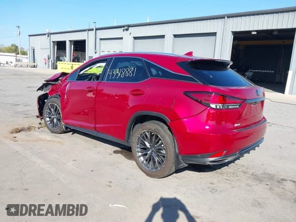 ✅ 2021 Lexus RX 350 F Sport • VIN: 2T2YZMDAXMC299782 • Лот: 43318881. Опубликован ранее на IAAI с пробегом 58 435 миль. Бесплатный доступ к архиву аукционных продаж из США и подробный отчёт об истории автомобиля на DreamBid. Изображение 3.